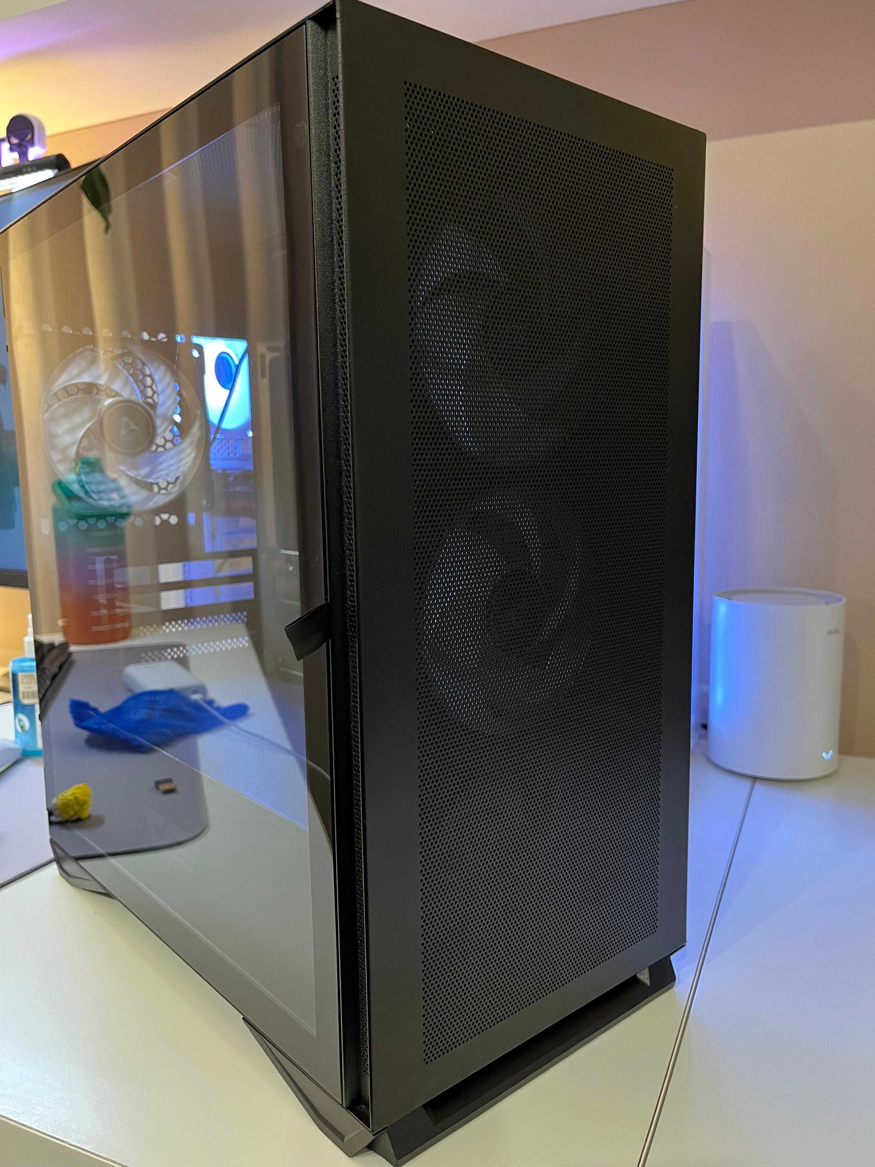 Caixa Micro-ATX DarkFlash DLM200 Mesh Vidro Temperado Preta