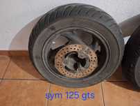 Vendo jantes com pnues para SYM GTS