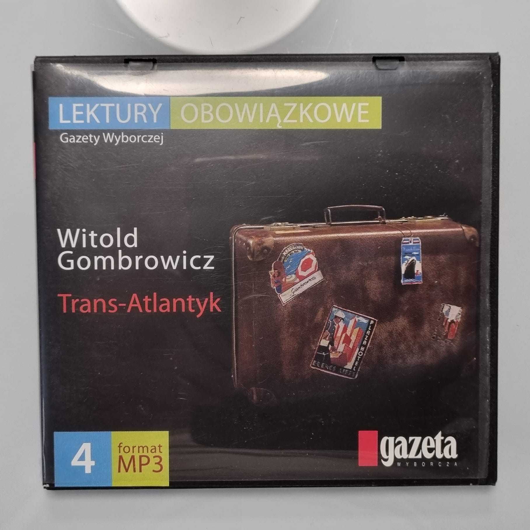 AUDIOBOOK Trans-Atlantyk Witold Gombrowicz lektura CD