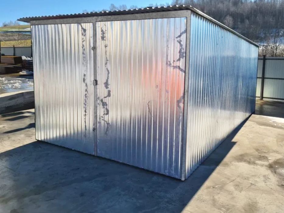 blaszak 3x5 garaż blaszany z montażem