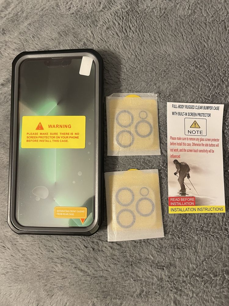 Etui case iphone 14 pro max szkiełka ściereczka szkło NOWE