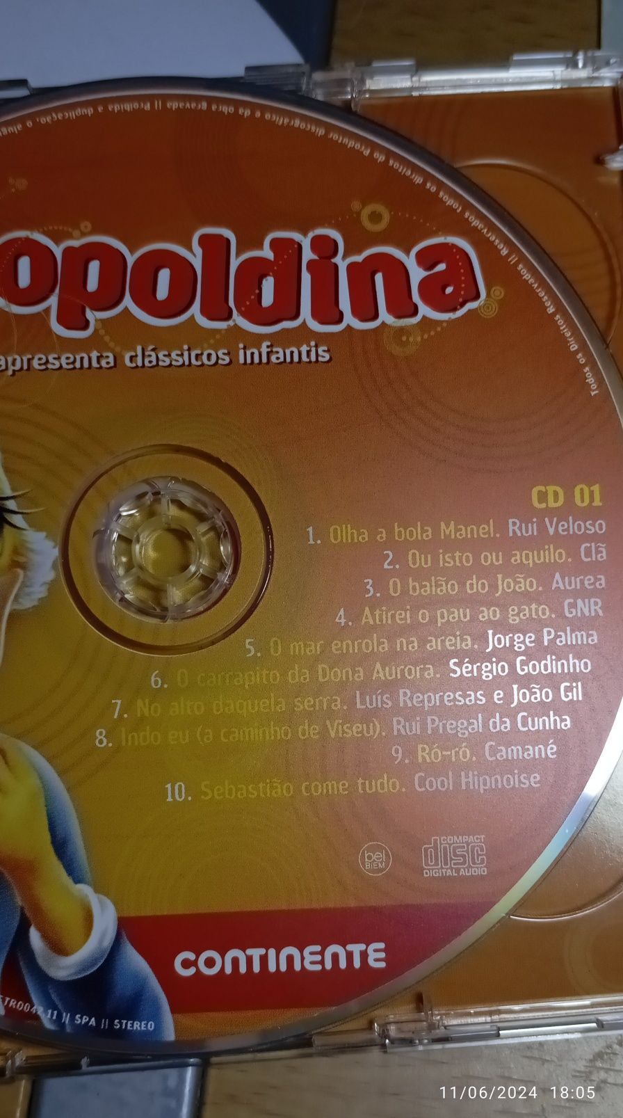 CD duplo Leopoldina 2011