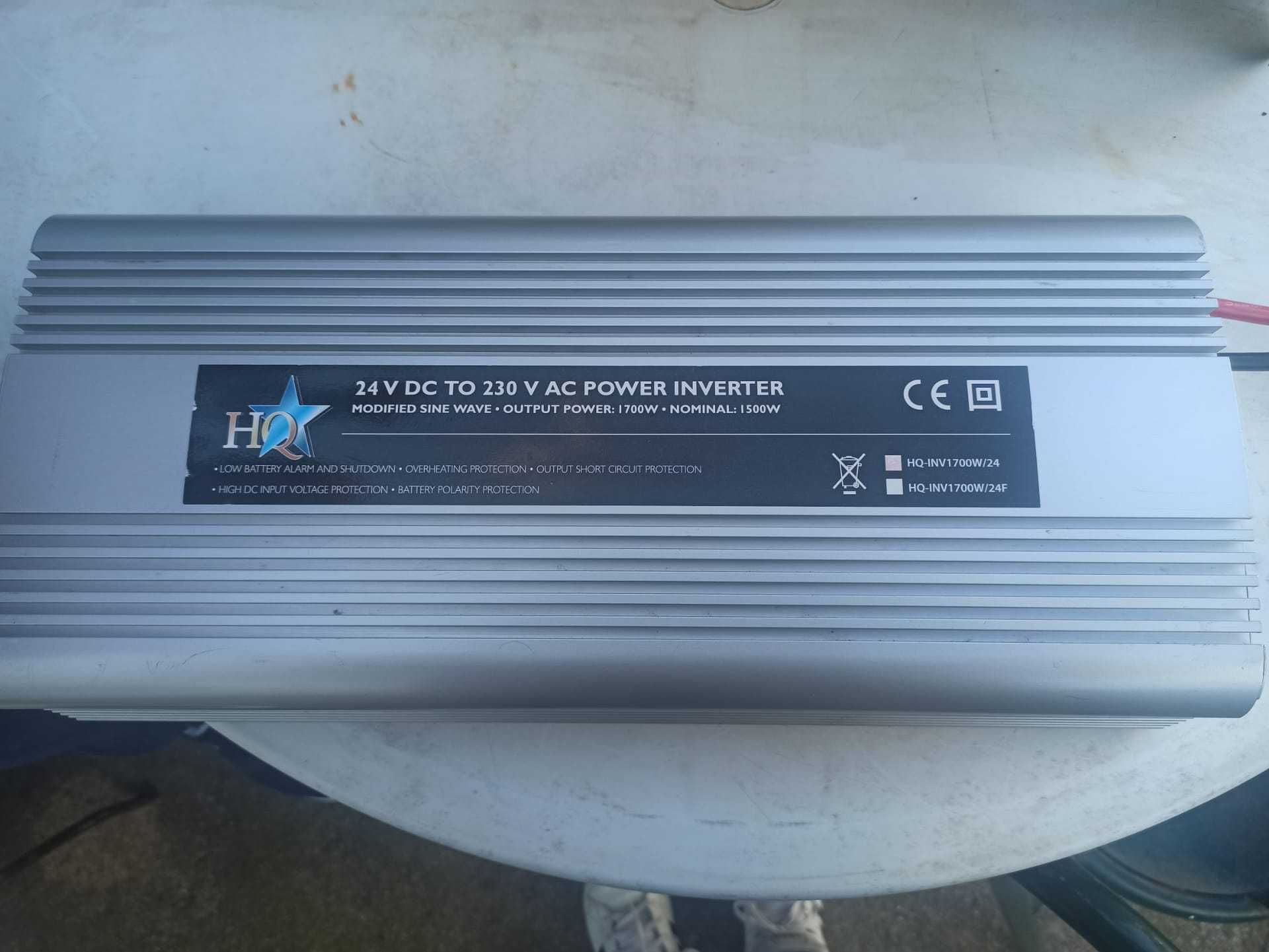 Conversor energia 24v para 230v