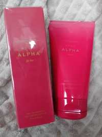 Zestaw 2 perfumy avon ALPHA 50ml + balsam