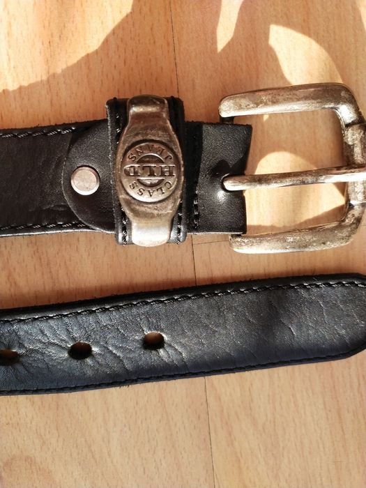 Pas skórzany. Marka HOHFELD-oryginał.