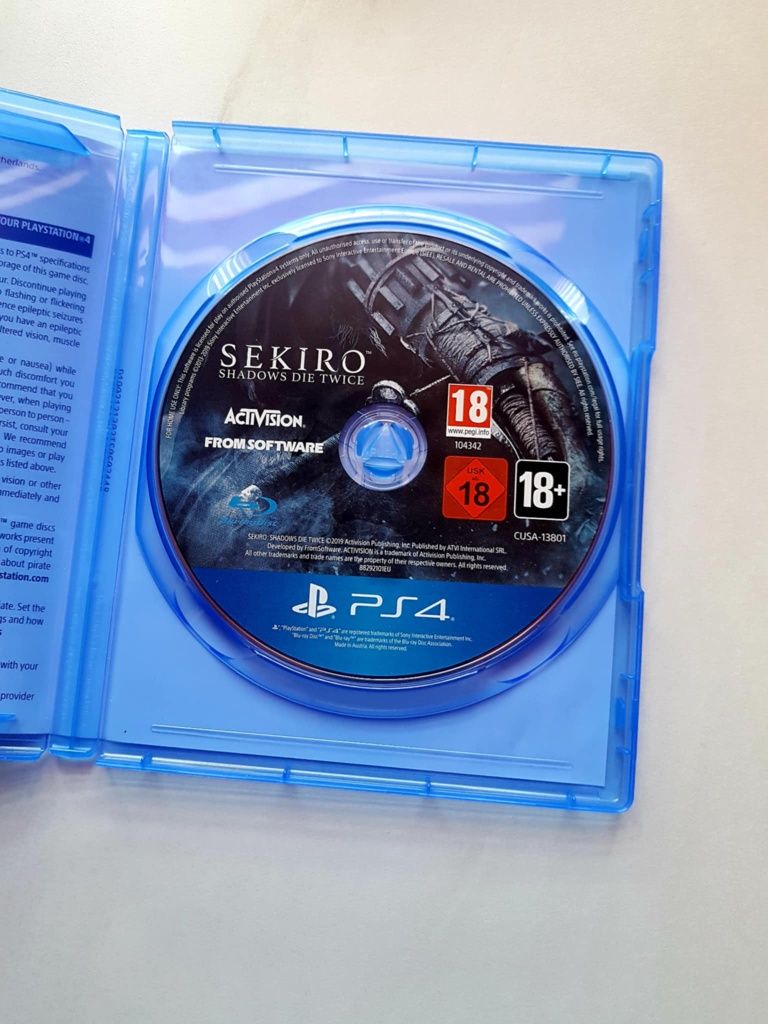 ‼️Sekiro Shadows Die Twice ps4/ps5 PL.