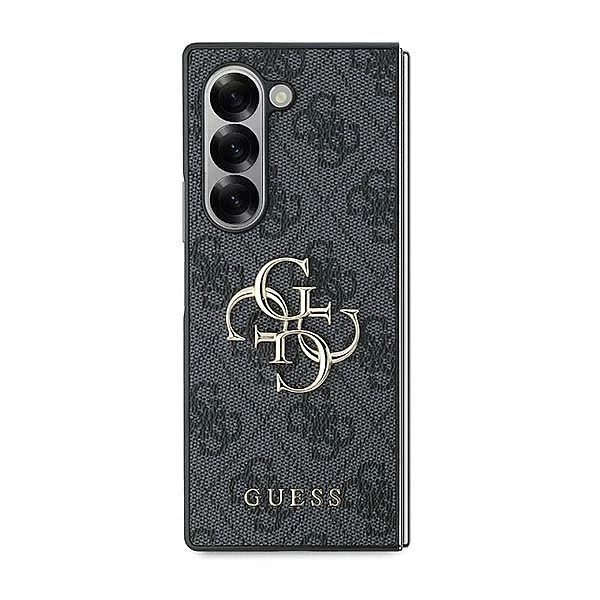 Etui Guess Leather 4G Metal Logo na Samsung Galaxy Z Fold 6 - czarne