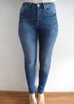 EDC esprit spodnie rurki z przetarciami skinny s 36 wysoki stan