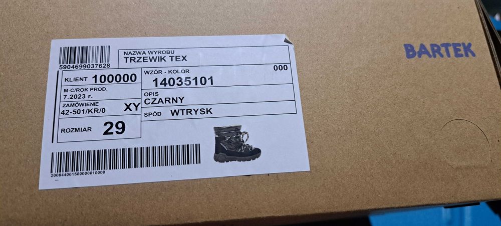 Kozaki dziewczęce Bartek