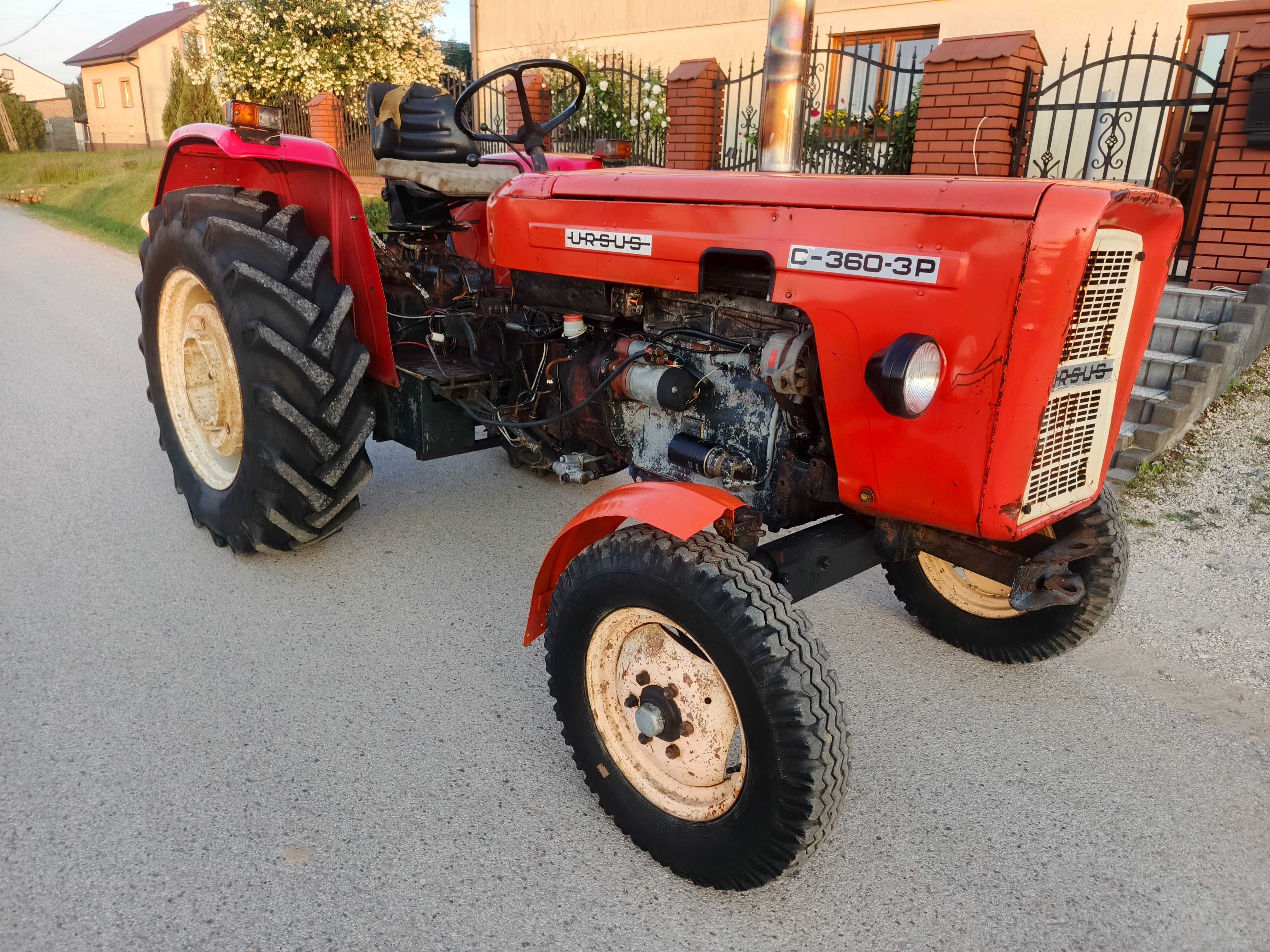 Ursus C-360 82r. Zarejestrowany