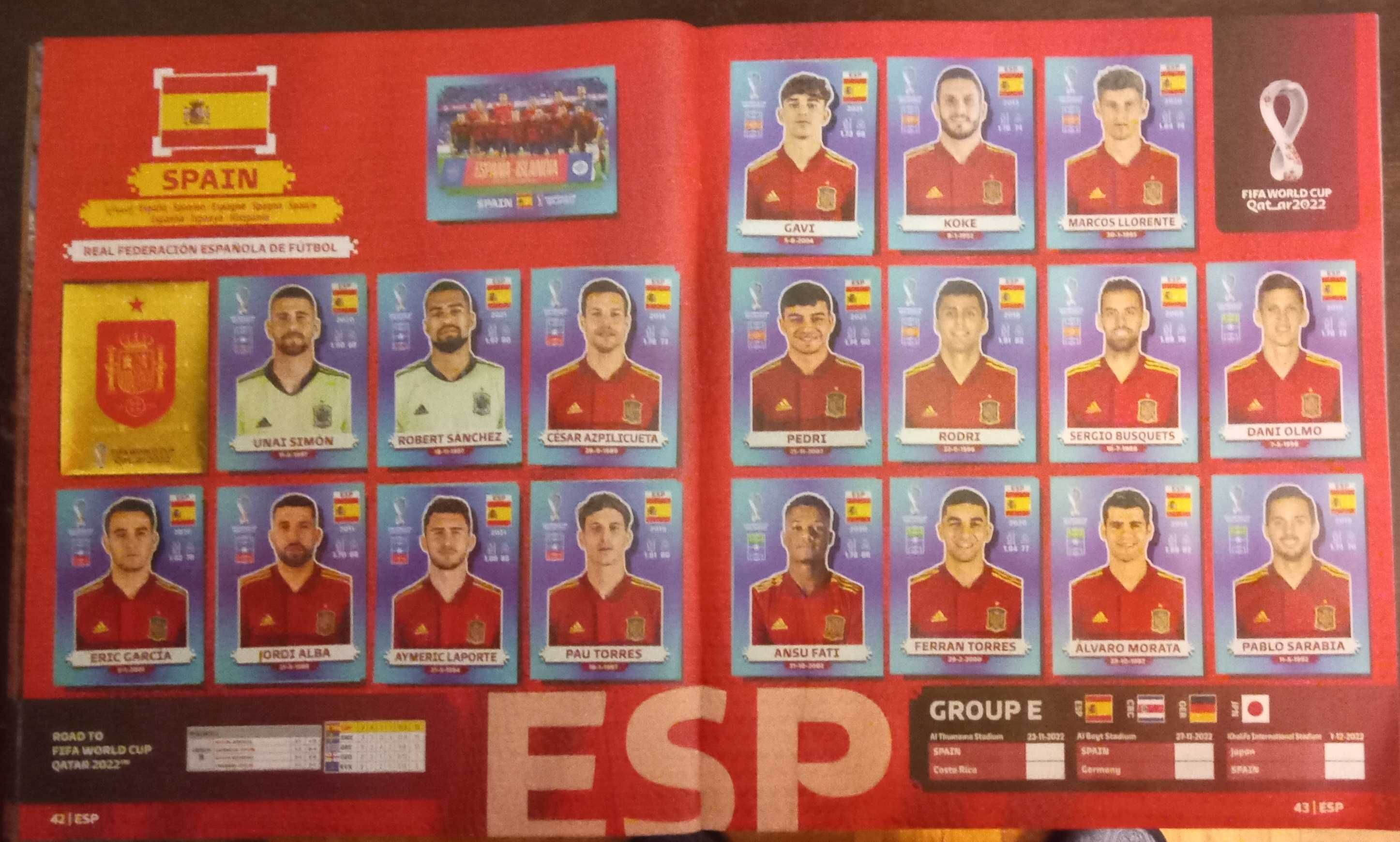 Mundial 2022 - Qatar - Caderneta completa - Panini