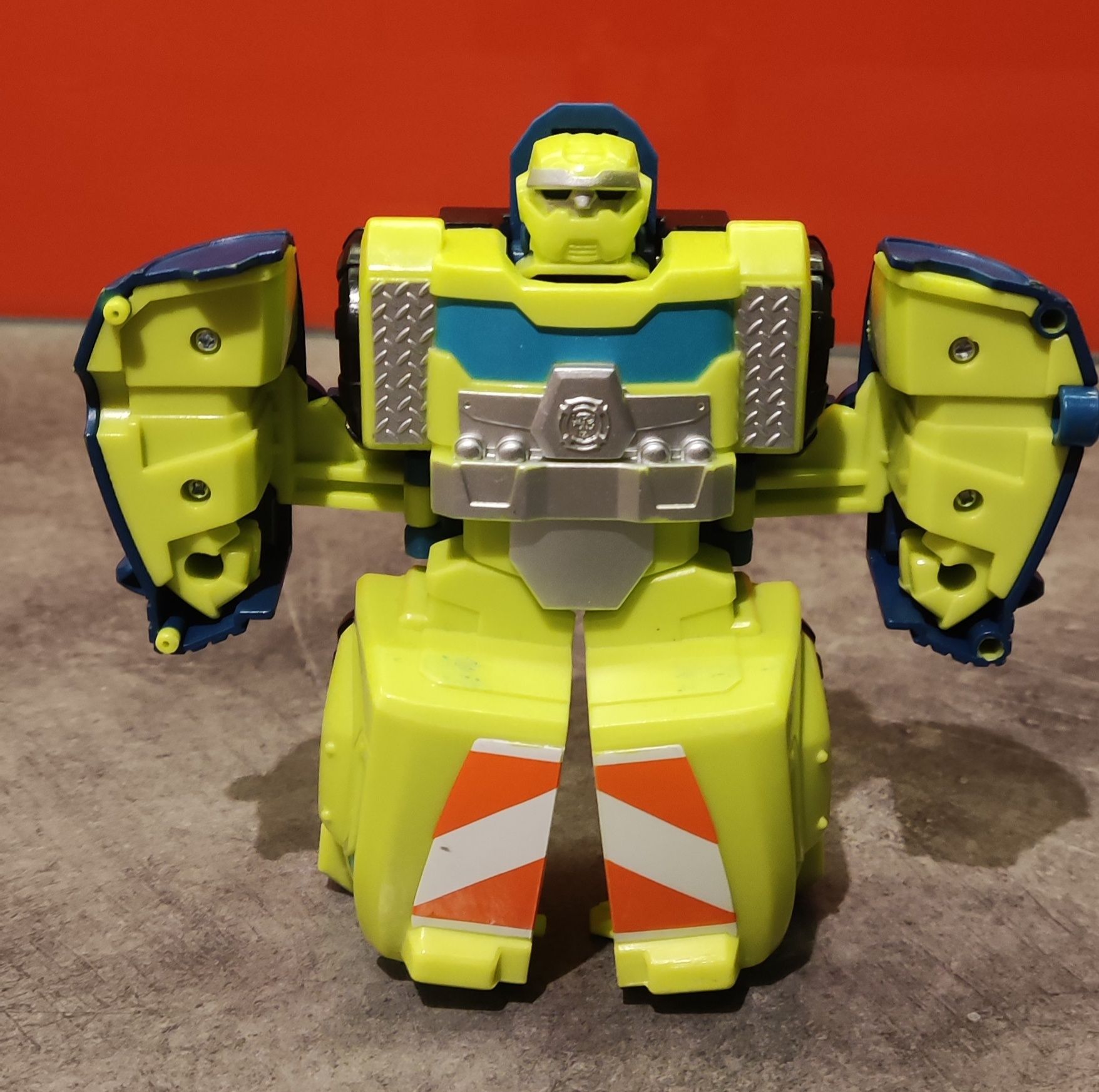 Transformers hasbro, rescue bots academy, betoniarka