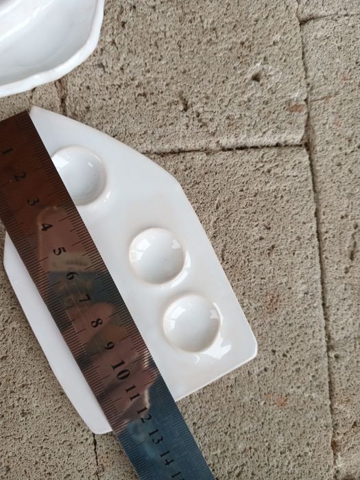 Палітра керамічна. Ручна робота. Керамическая палитра для красок