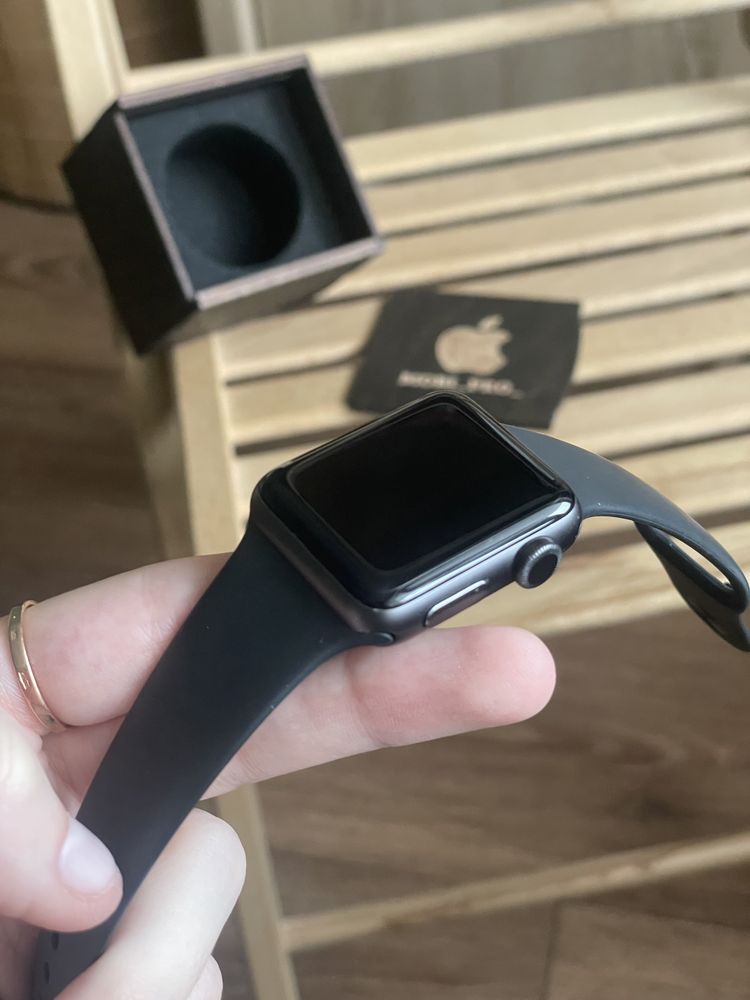 Годинник Apple Watch 3 series, 38 mm, Space Gray, Епл Вотч. Гарантія