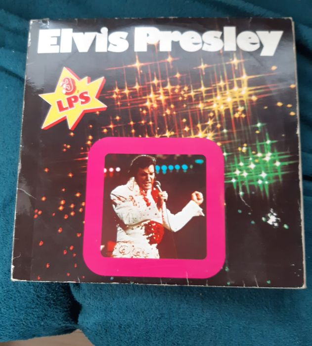 Elvis Presley potrójny album winyli