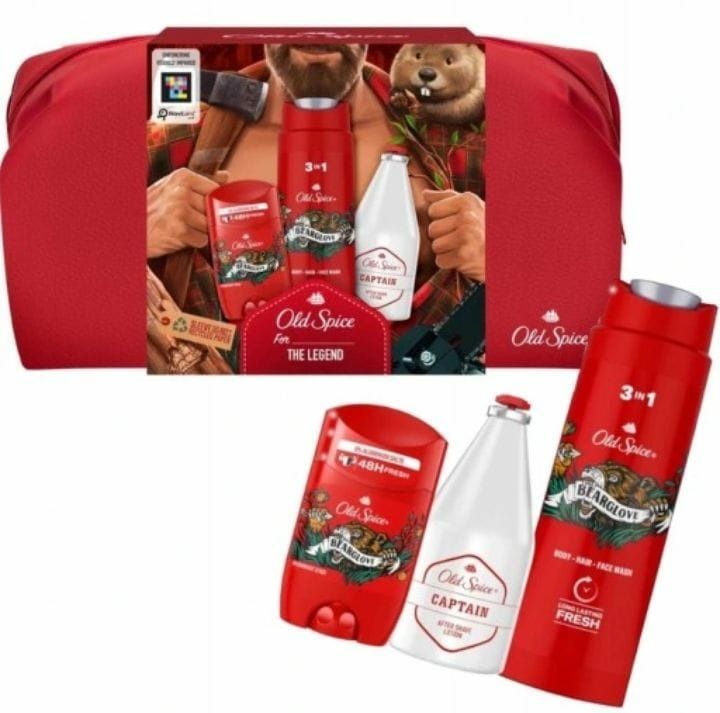 Old Spice BEARGLOVE Zestaw Prezentowy Dla niego.