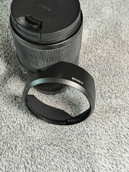 Sigma 35mm f/1.4 DG DN Art E Mount + Filtr CPL + Ring