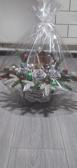 Штучні квіти  троянди з атласної стрічки