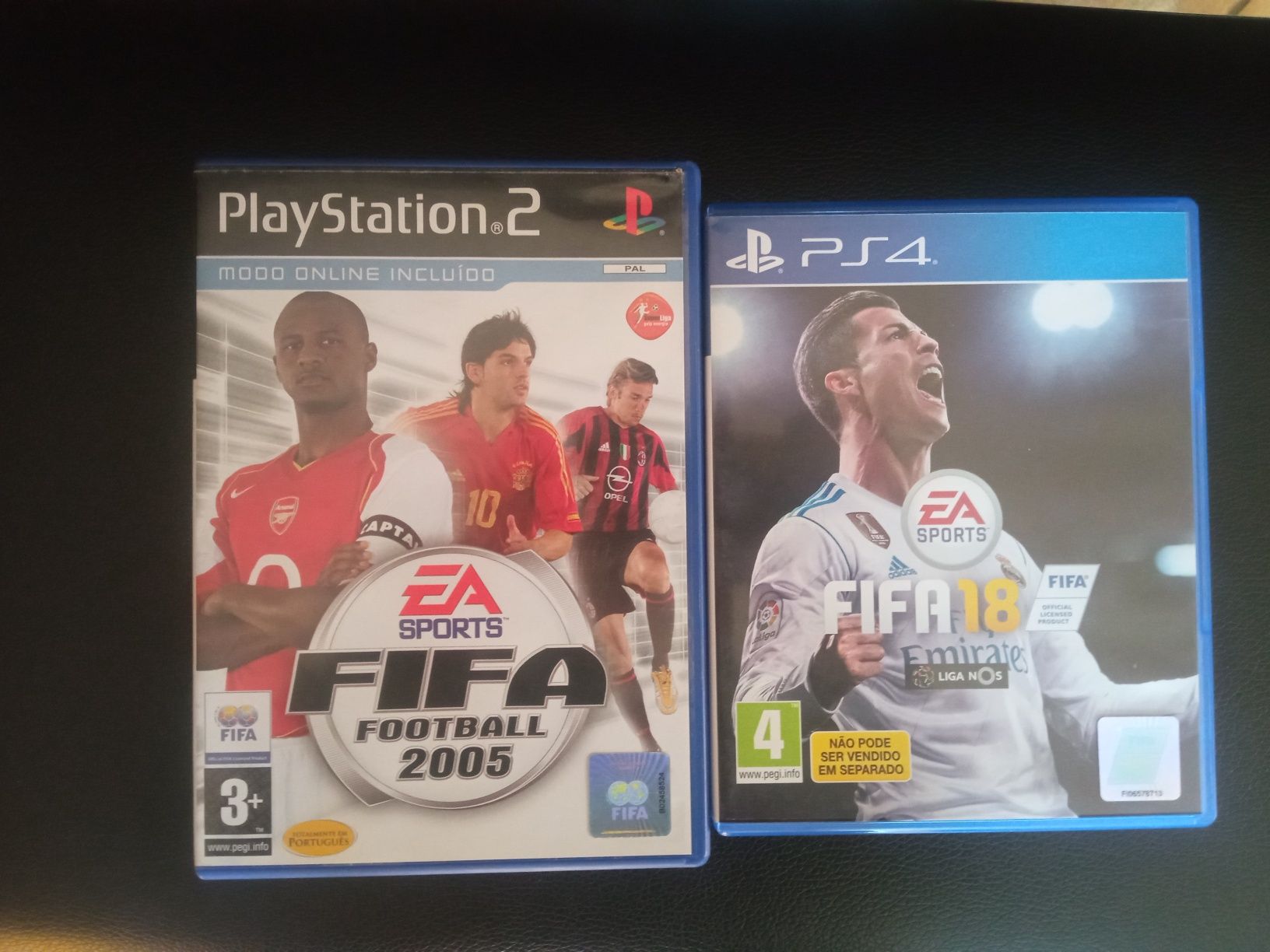 FIFA 18 e FIFA football 2005