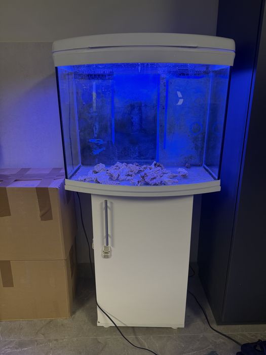 Akwarium morskie ReefMax komplet z szafka