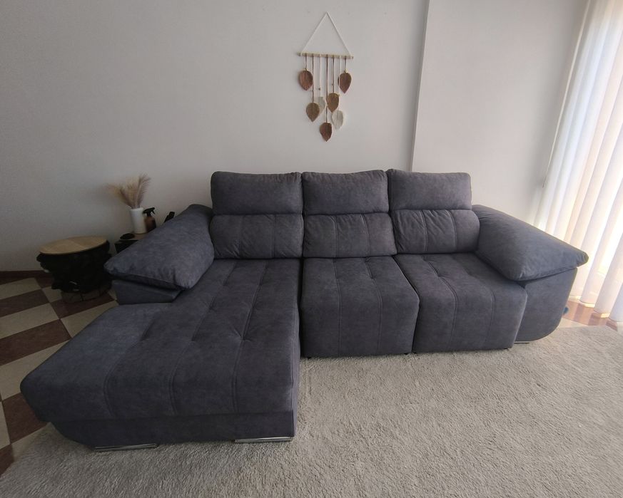 Sofá Chaise Longue com Arrumação