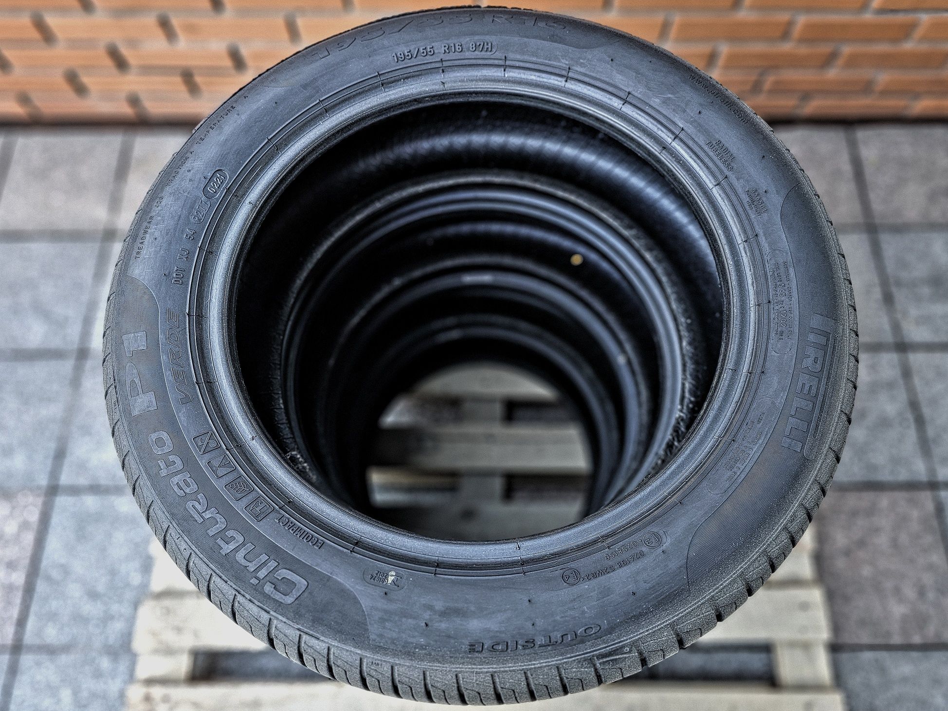 Шини Pirelli 195/55r16 | 7mm | 2022 | Germany | Ідеальний стан | Літо