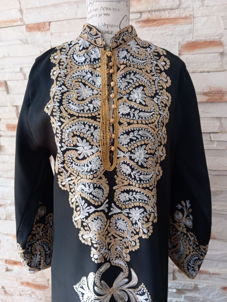 Caftan karakou tlemcen wyszywany r.M.   W.B.S.