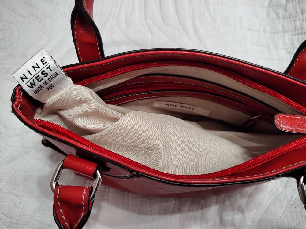 Mała czerwona torebka Nine West