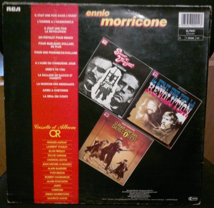 Ennio Morricone-Muzyka Filmowa 1984 Winyl