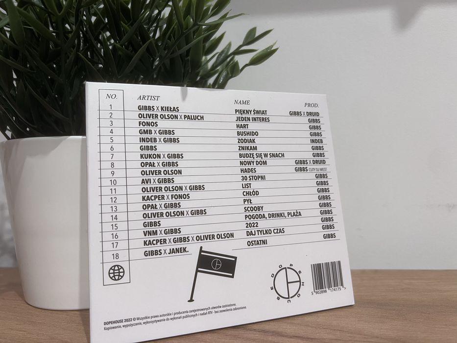 Plyta Dopehouse Mixtape Gibbs, Opał, Kukon