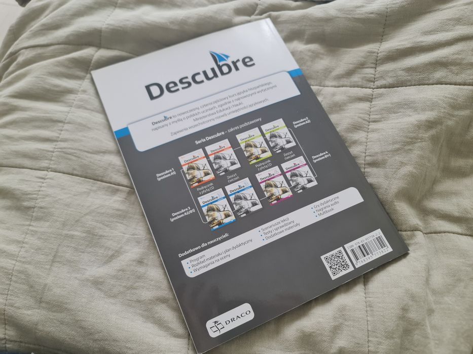 Descubre 3 zeszyt ćwiczeń z języka hiszpańskiego