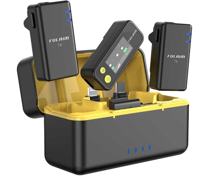 FULAIM X5 Bezprzewodowy mikrofon krawatowy 4G