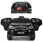 BMW X6M JJ2199 12V Preto Com Licença – Carro Elétrico para Crianças