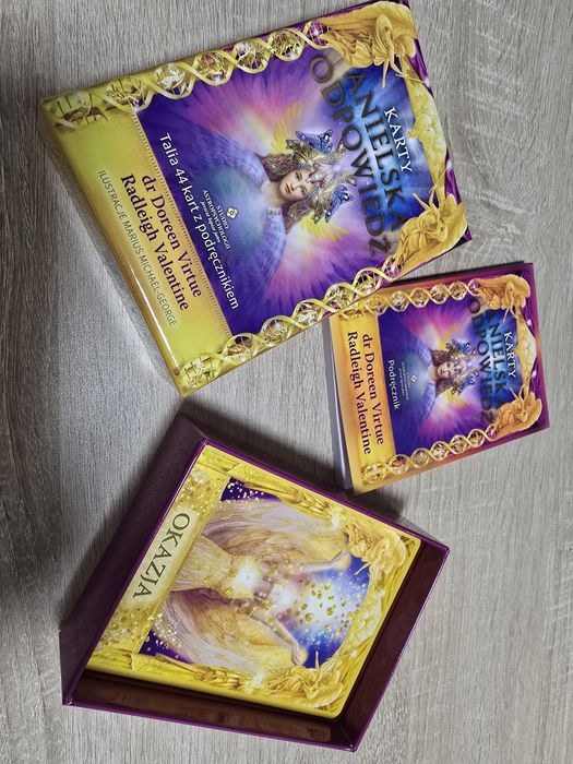 Anielska odpowiedź – 44 karty + książka – dr Doreen Virtue Radleigh C.