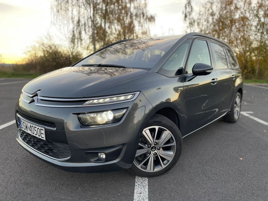 Citroën C4 Picasso Citroen C4 Grand Picasso II Exclusive 2.0HDI 7miejsc super stan