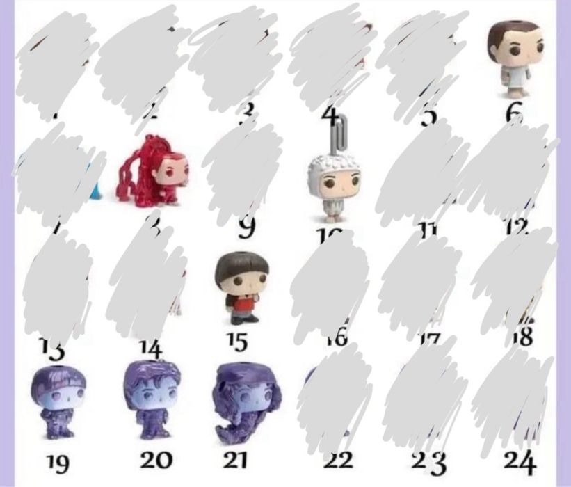 фигурки stranger things