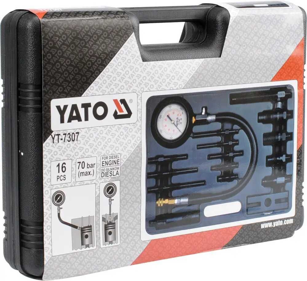 Компресометр для дизельних двигунів YATO Компрессометр дизельный