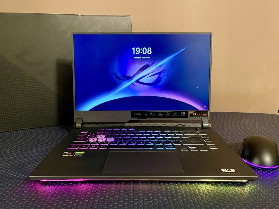 ASUS ROG Strix G15, Ryzen 7 4800H, RTX 3050, 144Гц