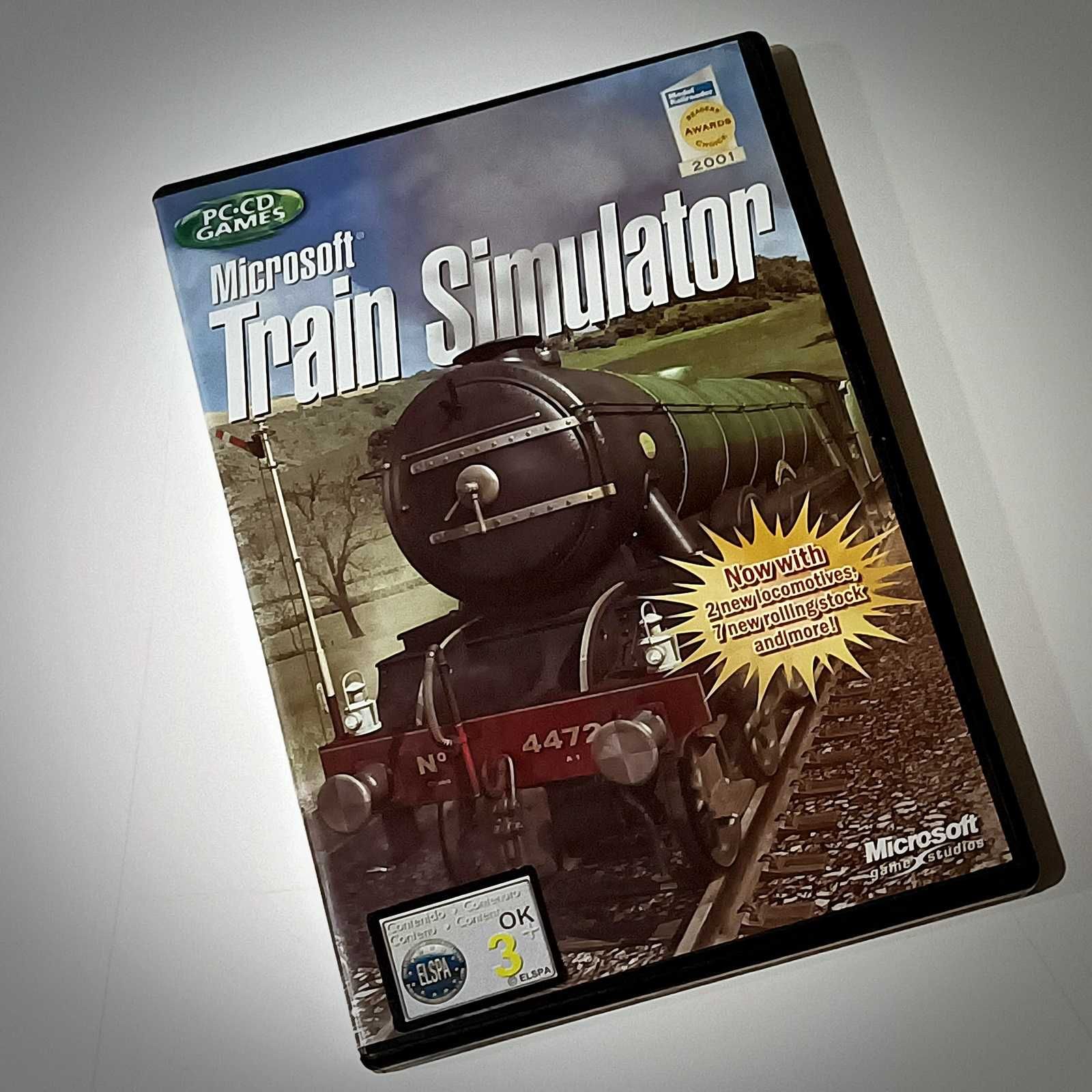 Microsoft Train Simulator 2001 PC Premierowa Angielska STAN BDB