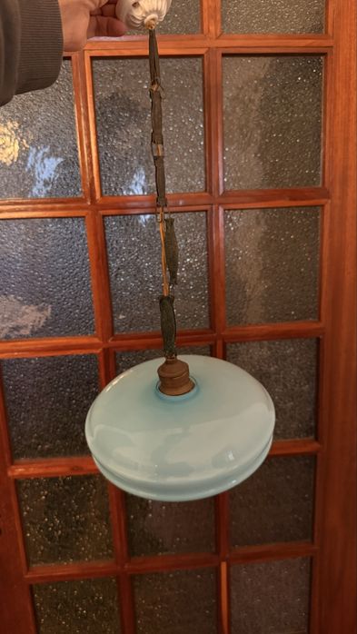 Par de Candeeiros Vintage 60/70 em Ex eatado conservaçāo