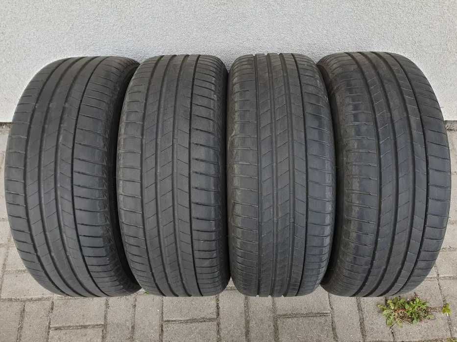 4x Opony Letnie 225/55/18 Bridgestone Turanza T005, 6,5-7 mm, 2019 rok