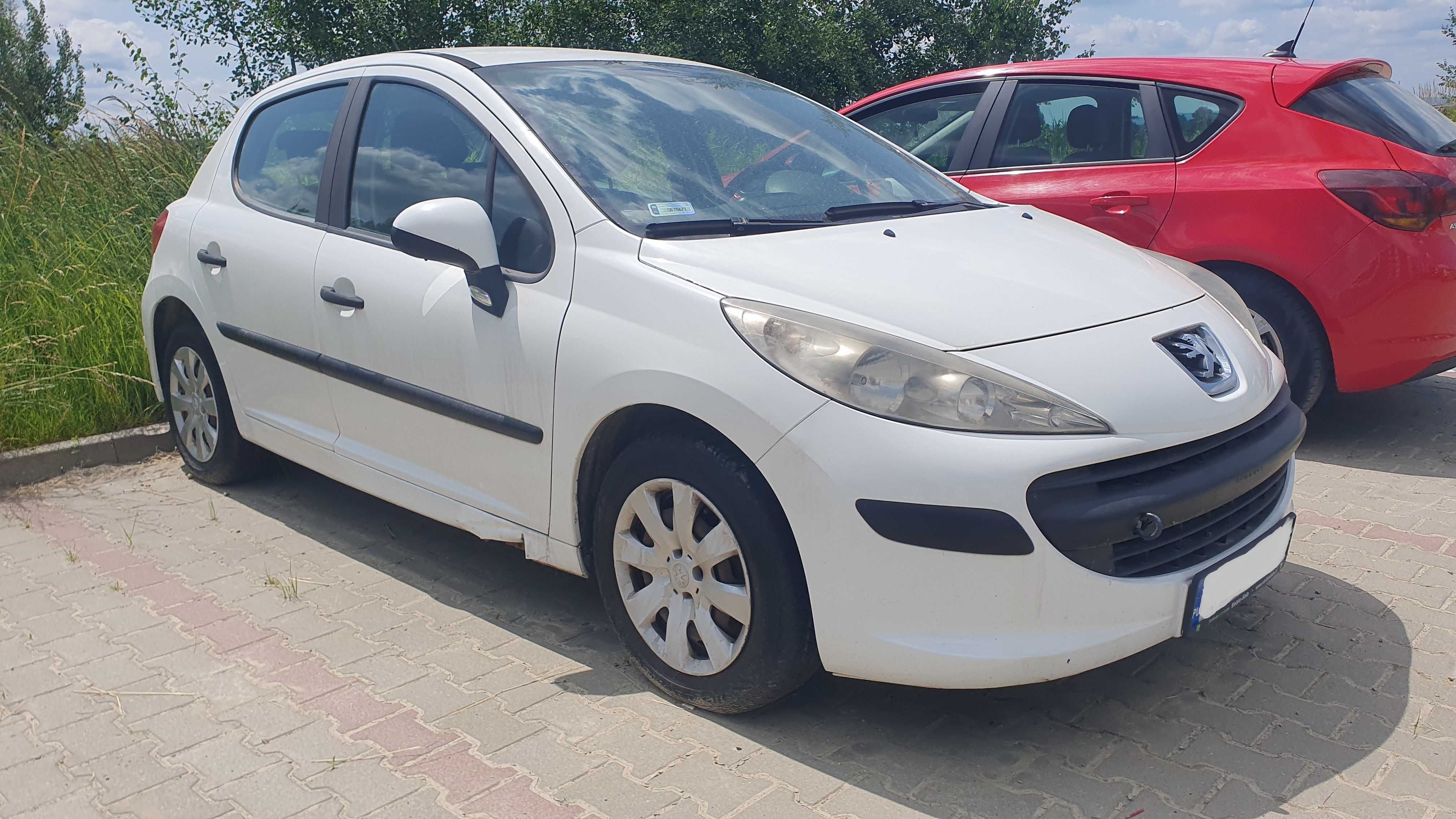 Peugeot 207 rok 2009 1,4 Benzyna Zarejestrowany w Polsce