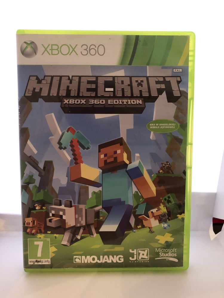 Gra Minecraft na konsole Xbox 360 dla dzieci x360