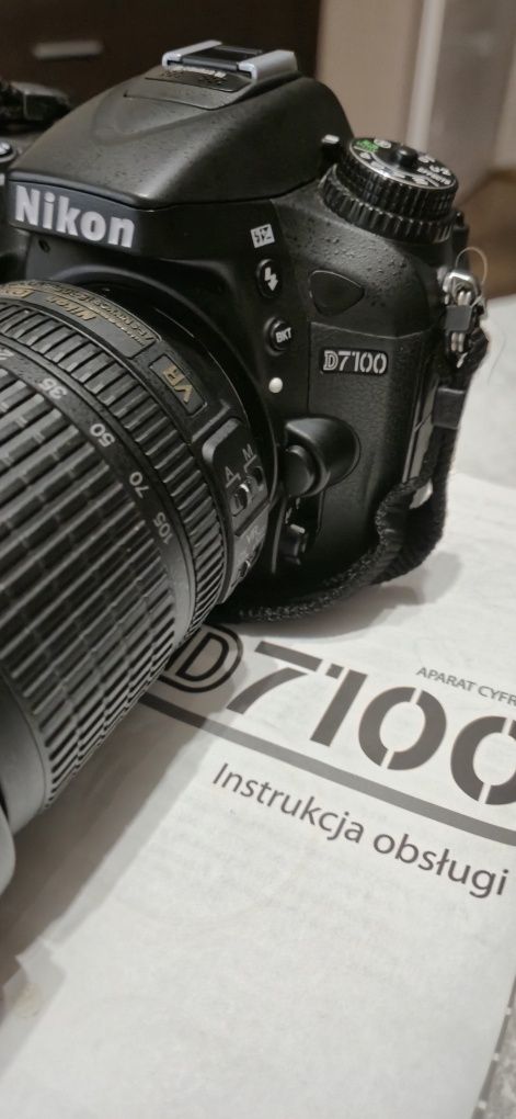 Nikon D7100 Jak nowy. Obiektyw Nikkor 18-105 f.3.5-5.6 G . 7210 zdięć!
