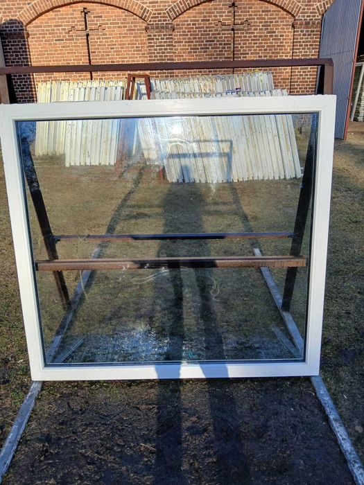 Okno witryna okna nieotwierane 150x137 pcv plastikowe DOWÓZ CAŁY KRAJ