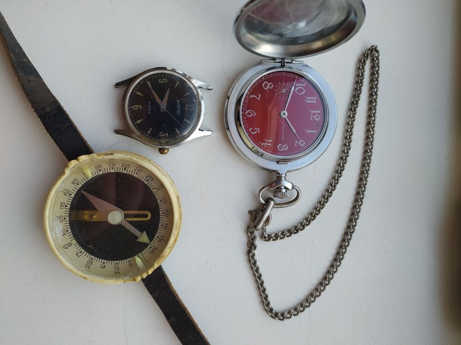 фонарик,часы зажигалки вещи из прошлого