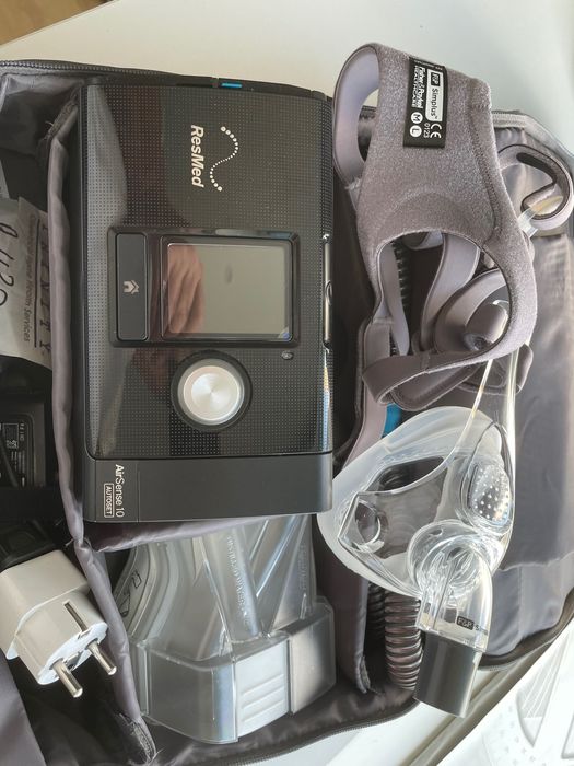 Resmed AirSense 10 AutoSet C-PAP ИВЛ аппарат для лечения храпа (апное)