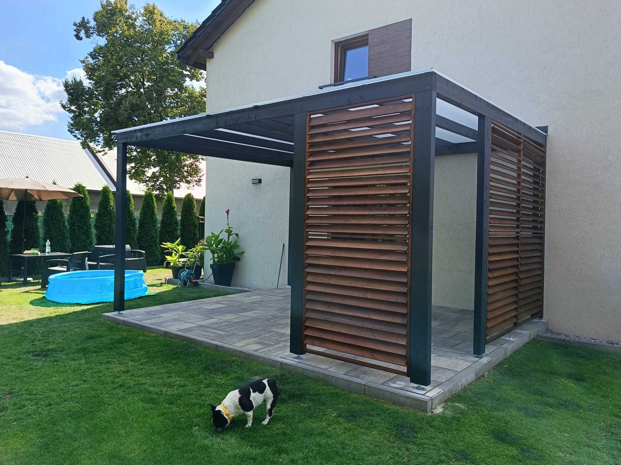 Nowoczesna Altana ogrodowa , Pergola , Zadaszenie tarasu