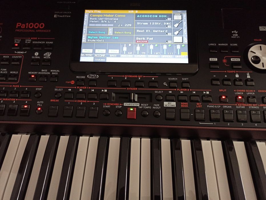 Teclado Korg  PA1000
