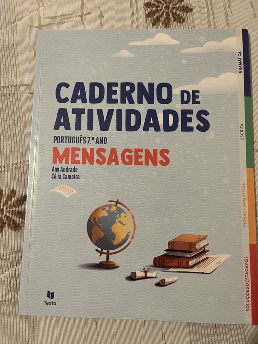 Caderno de atividades Mensagens 7- Portugues 7 ano